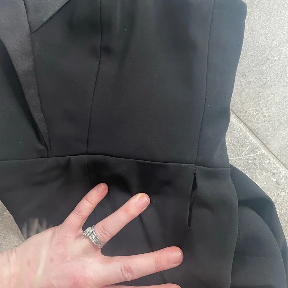 Jay Godfrey Tinsley Tuxedo Dress - Picture 12 of 14